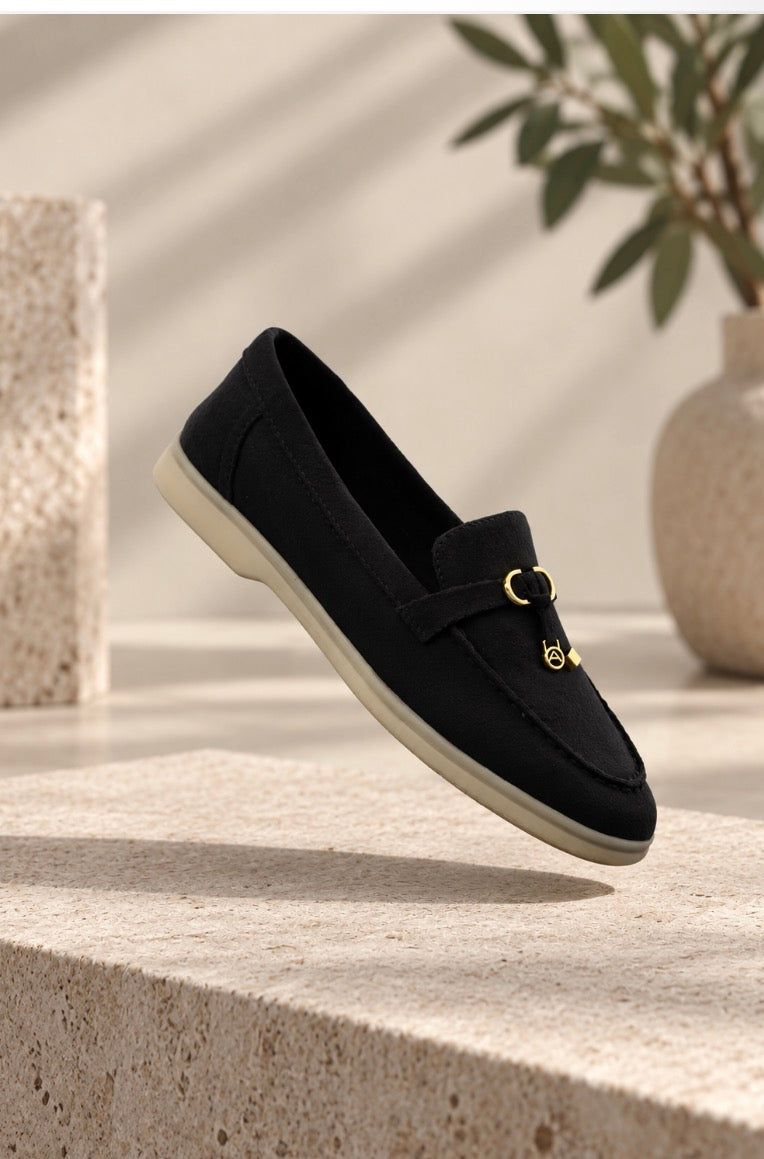 ALDO Creras - Mocassins noirs pour femme
