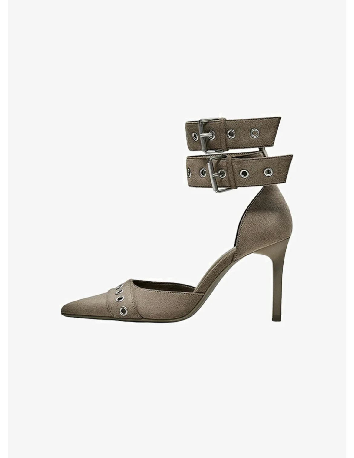 Bershka Escarpins à Talons avec Brides & Boucles -
Sable