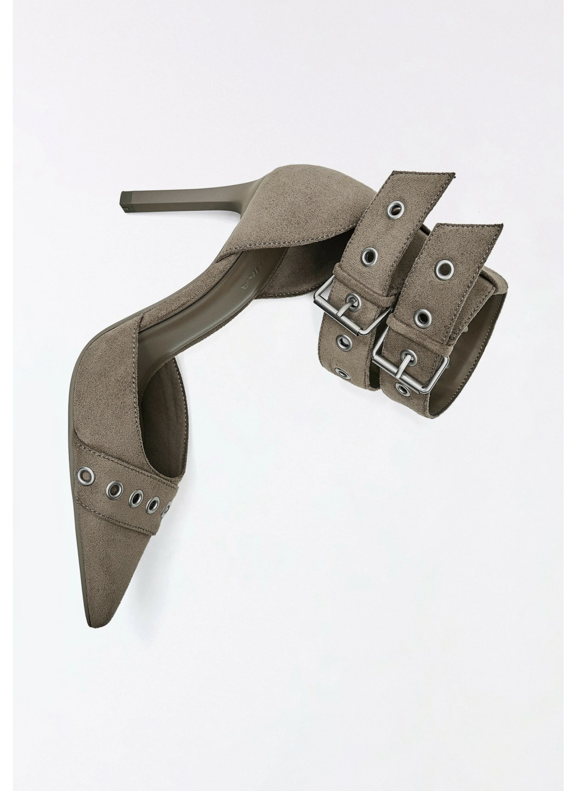 Bershka Escarpins à Talons avec Brides & Boucles -
Sable