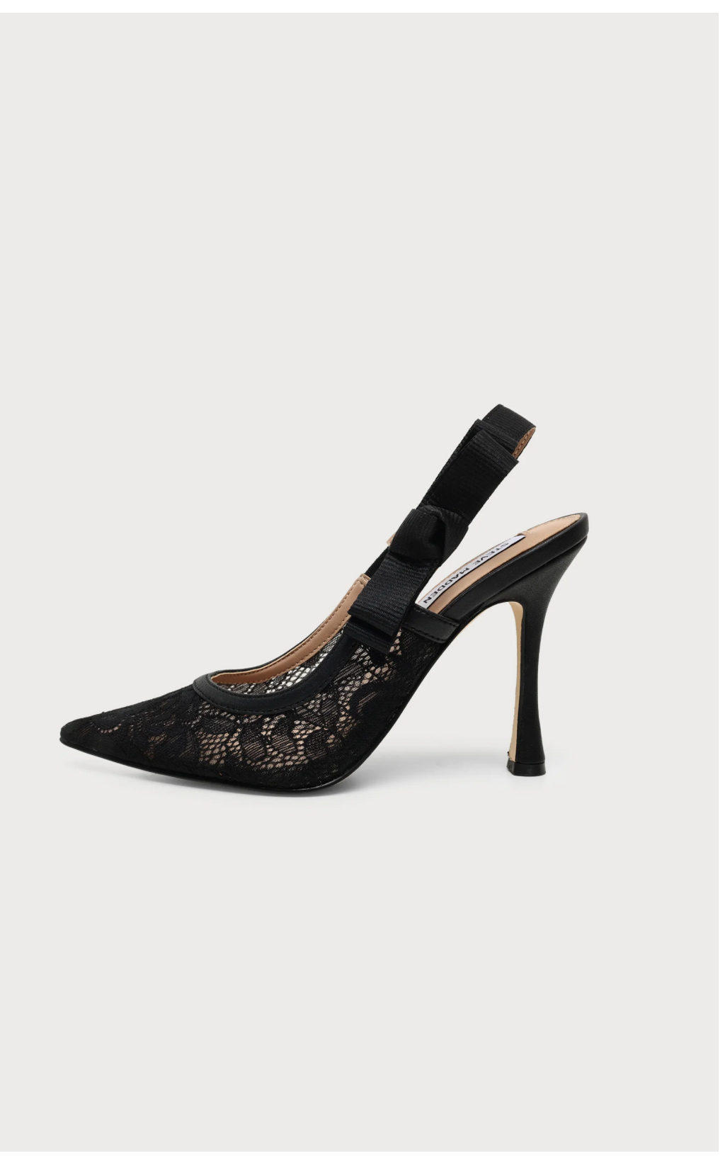 Steve Madden BRYLIE Escarpins en Dentelle - Noir/Brown/Blanc