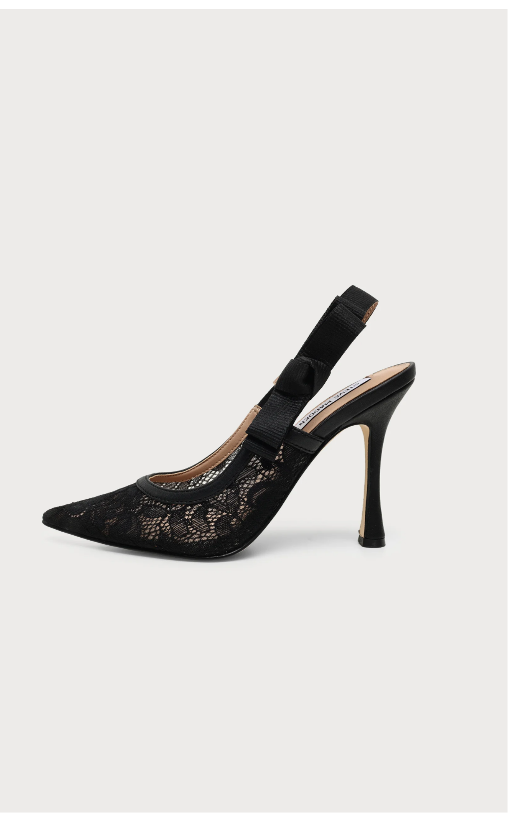 Steve Madden BRYLIE Escarpins en Dentelle - Noir/Brown/Blanc
