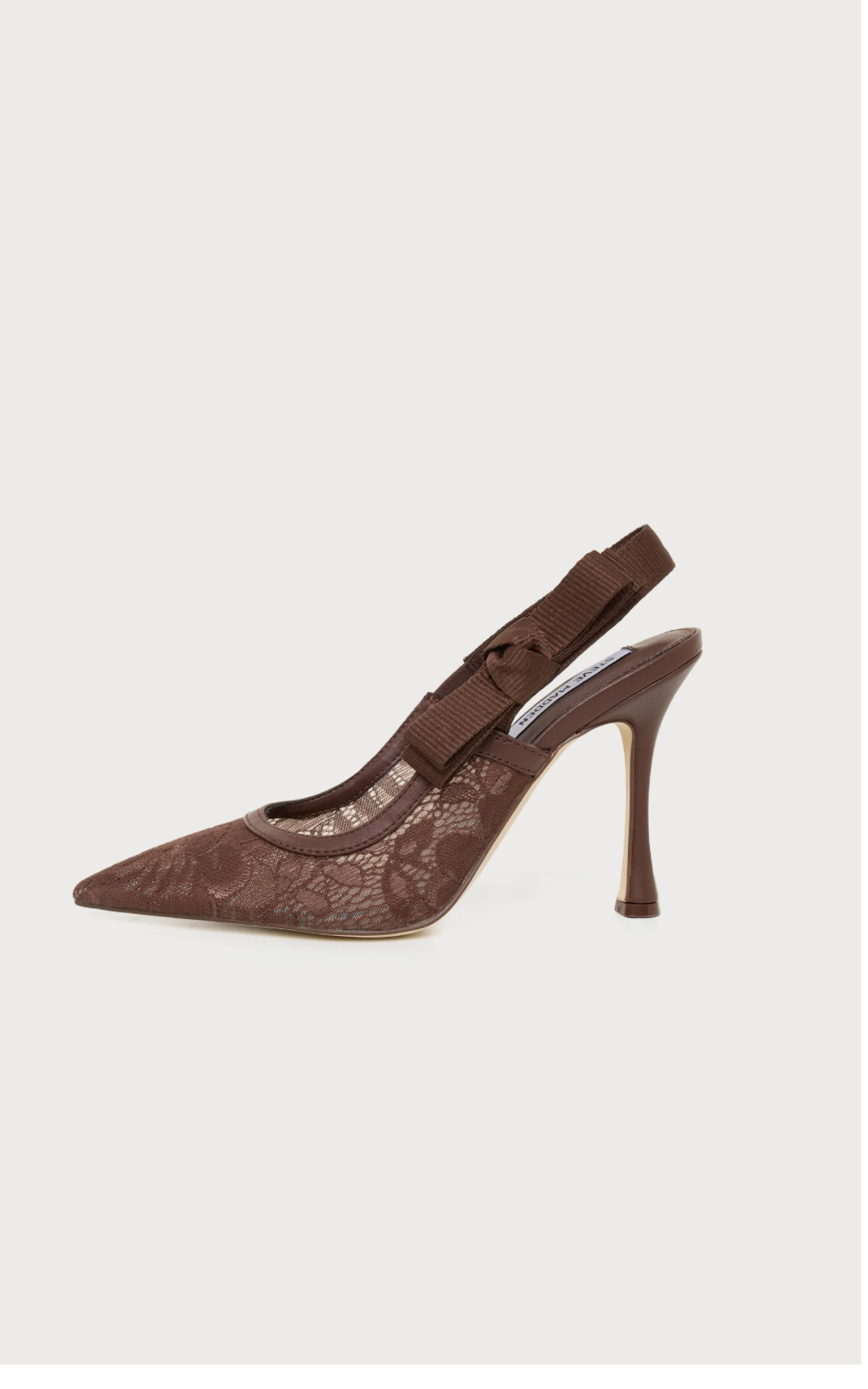 Steve Madden BRYLIE Escarpins en Dentelle - Noir/Brown/Blanc