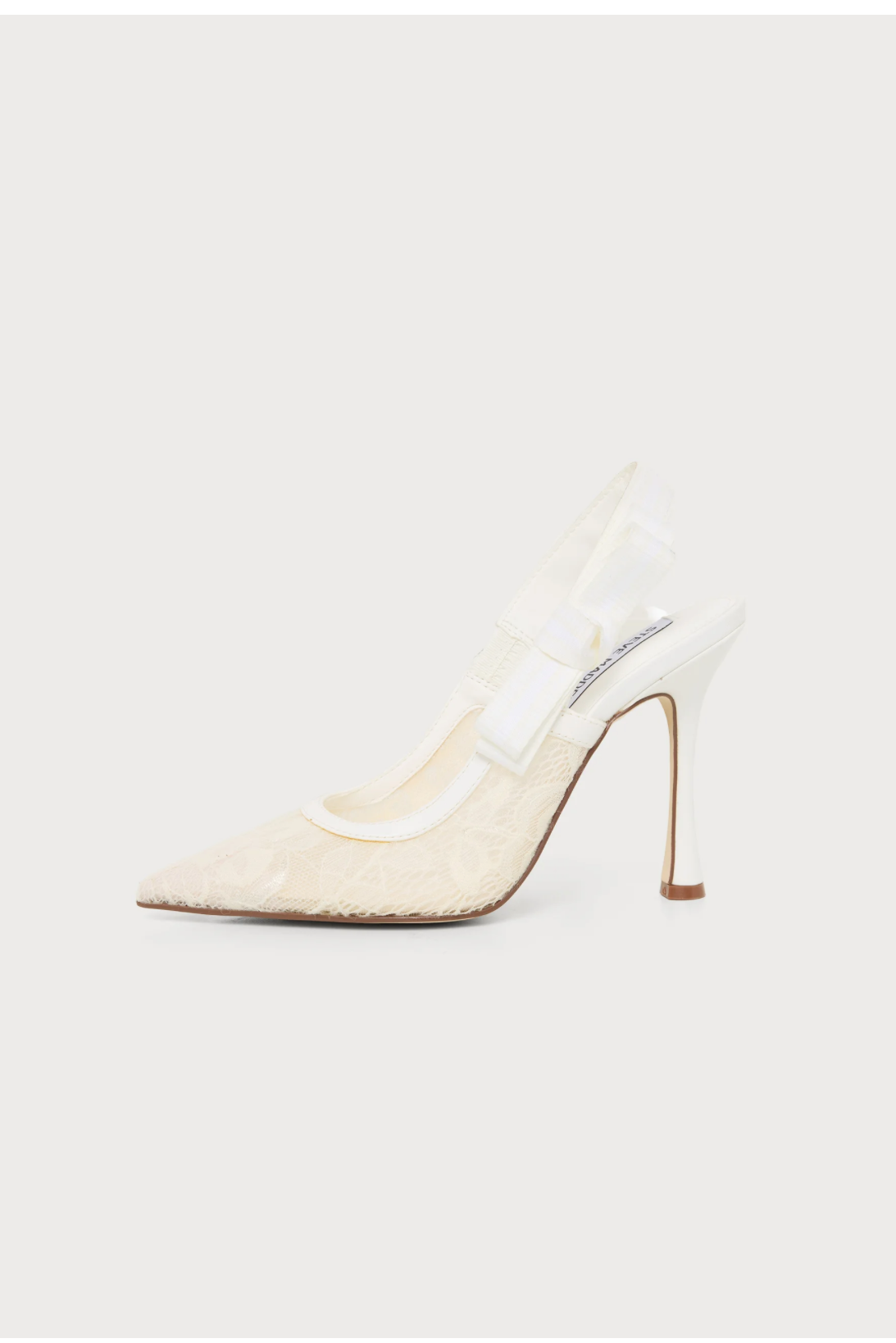 Steve Madden BRYLIE Escarpins en Dentelle - Noir/Brown/Blanc