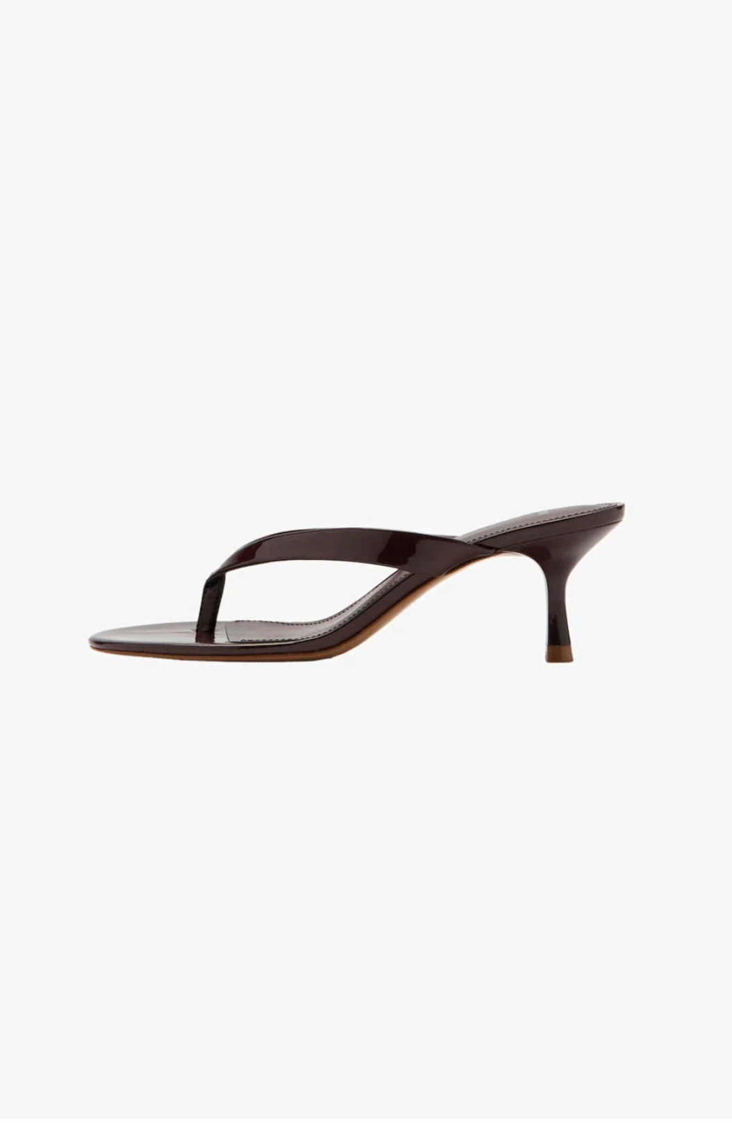 Mango Mules à Talons - Brown/ Chocolat