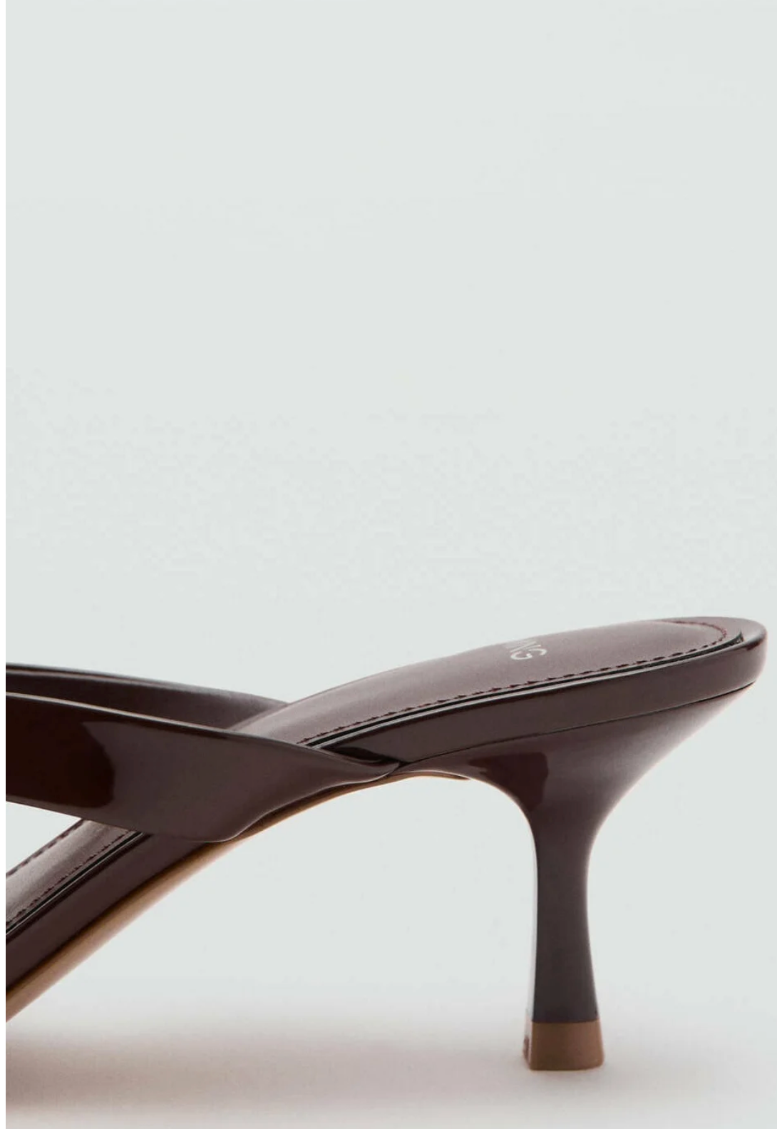 Mango Mules à Talons - Brown/ Chocolat