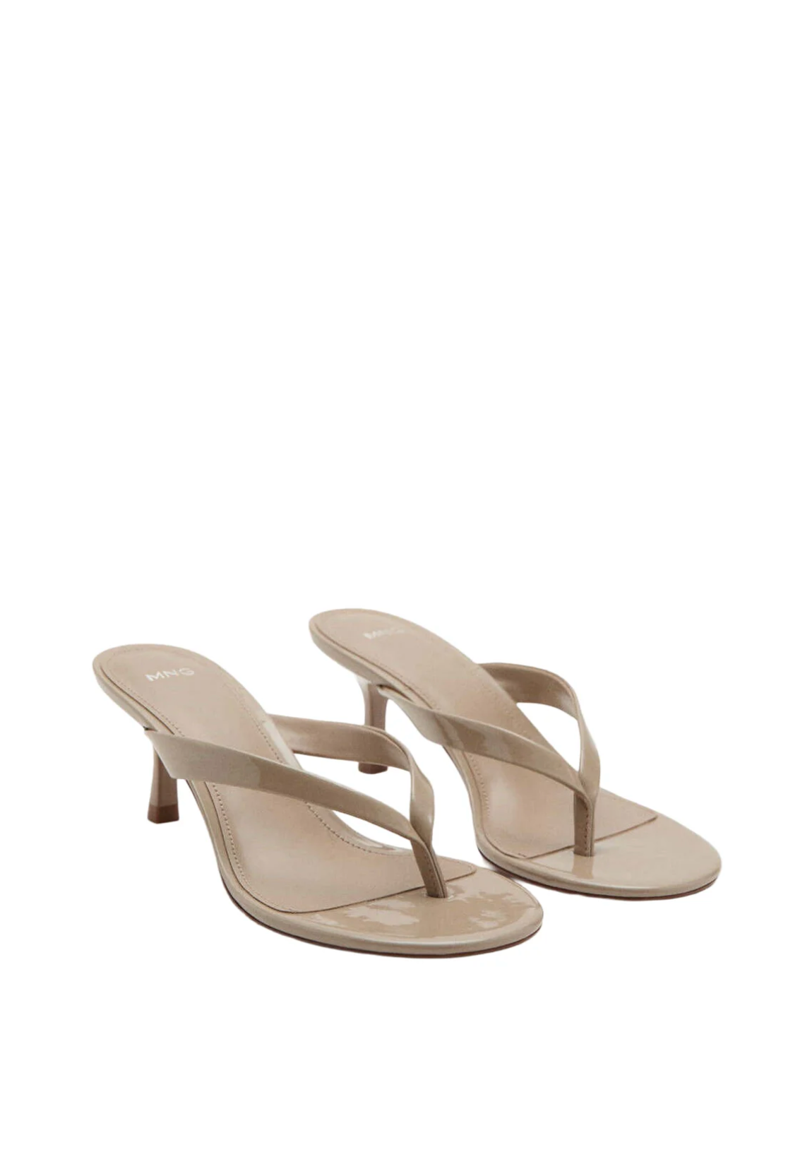 Mango Mules à Talons - Brown/ Chocolat