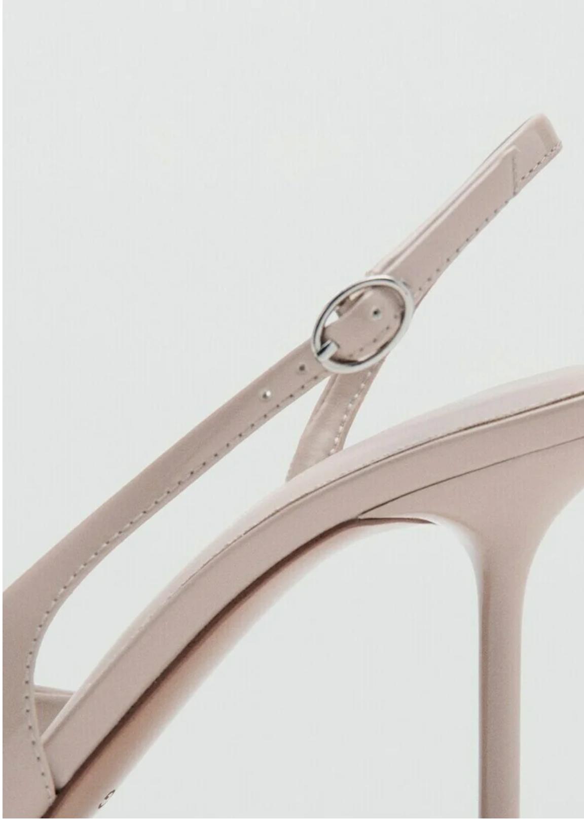 Mango Escarpins Slingback à Talons - Beige