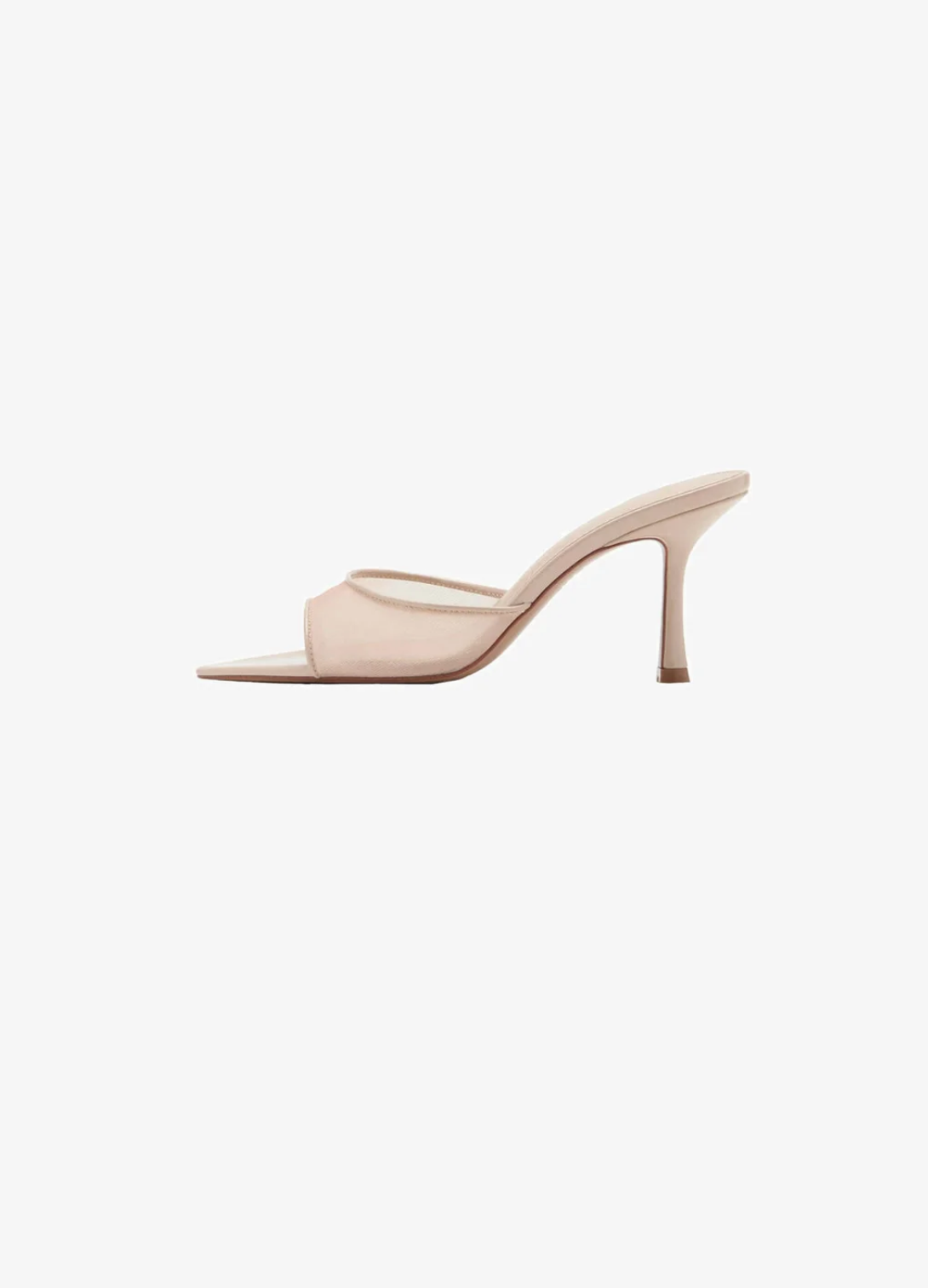 Mango Sandales à Talons Hauts - Beige