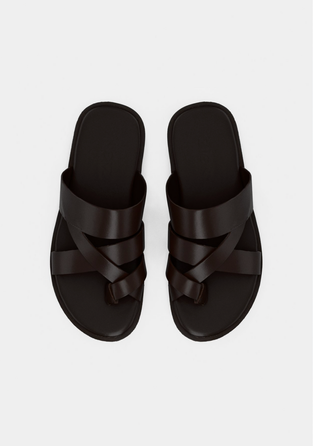 Zign Leather - Barbouche en cuir noire