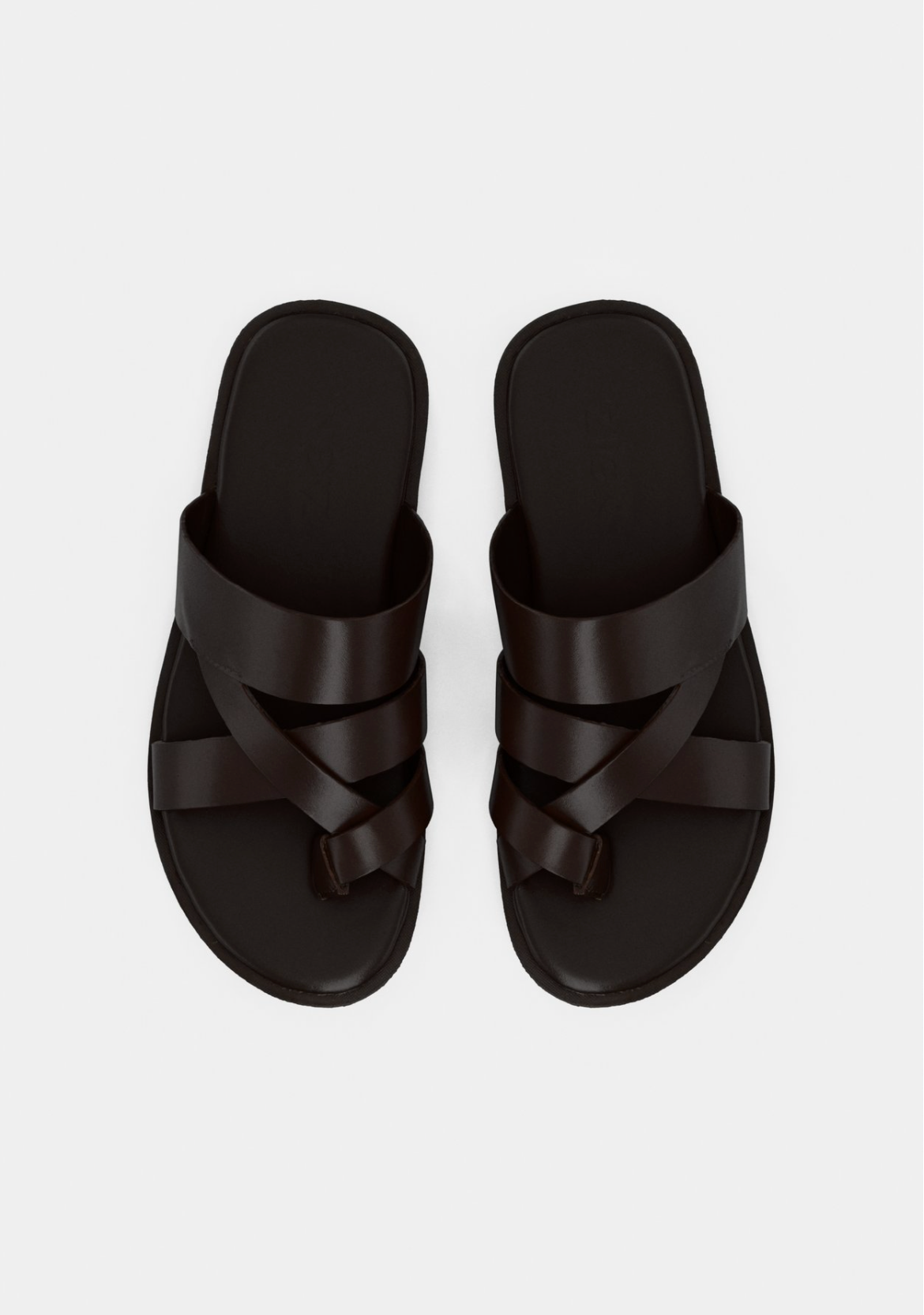 Zign Leather - Barbouche en cuir noire