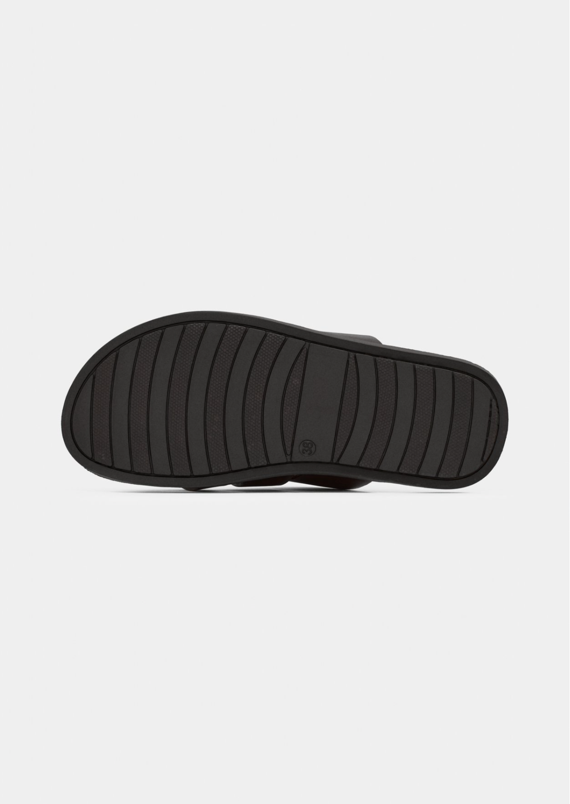 Zign Leather - Barbouche en cuir noire