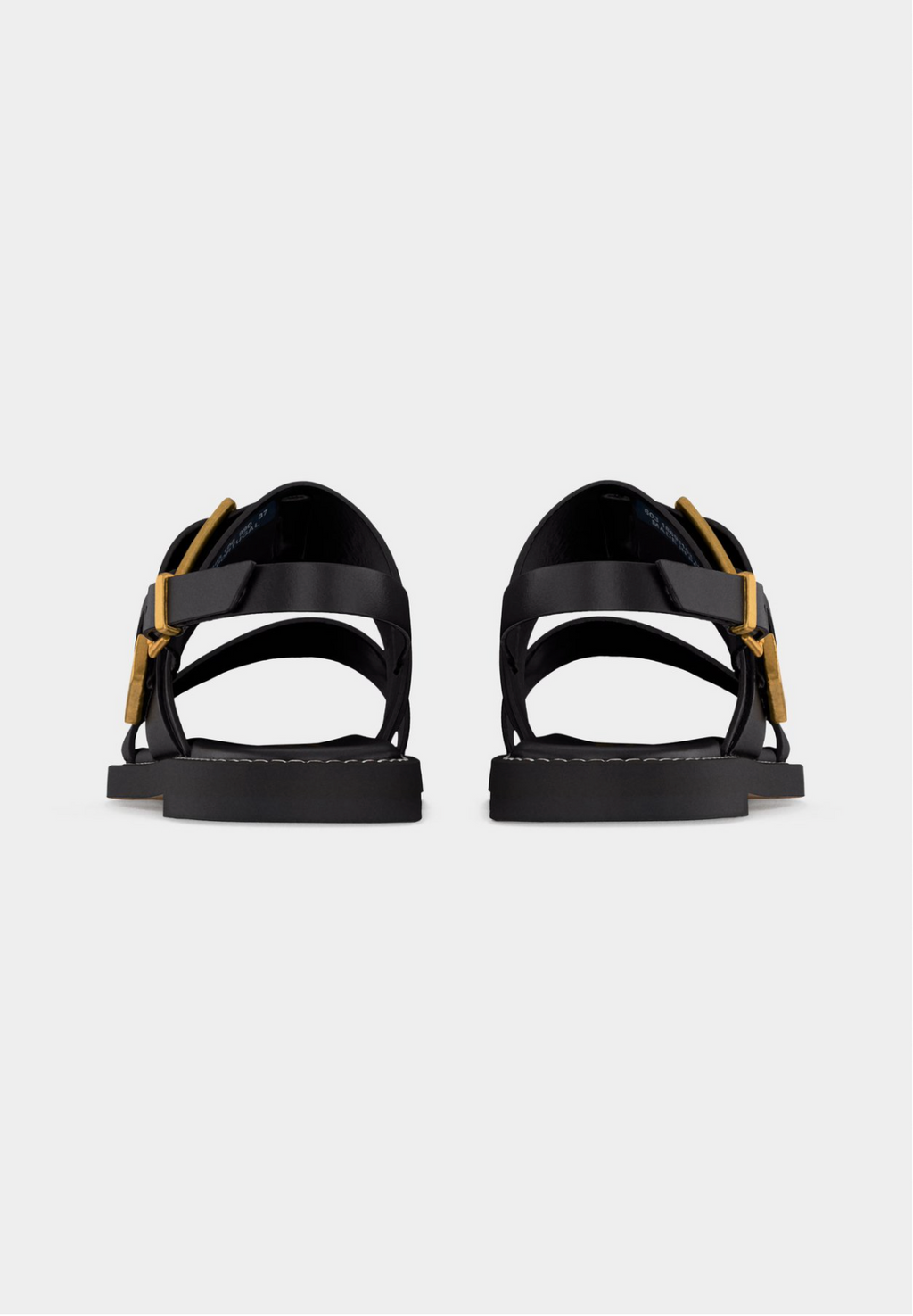 Marc O'Polo Model Stina - Sandales en cuir noires