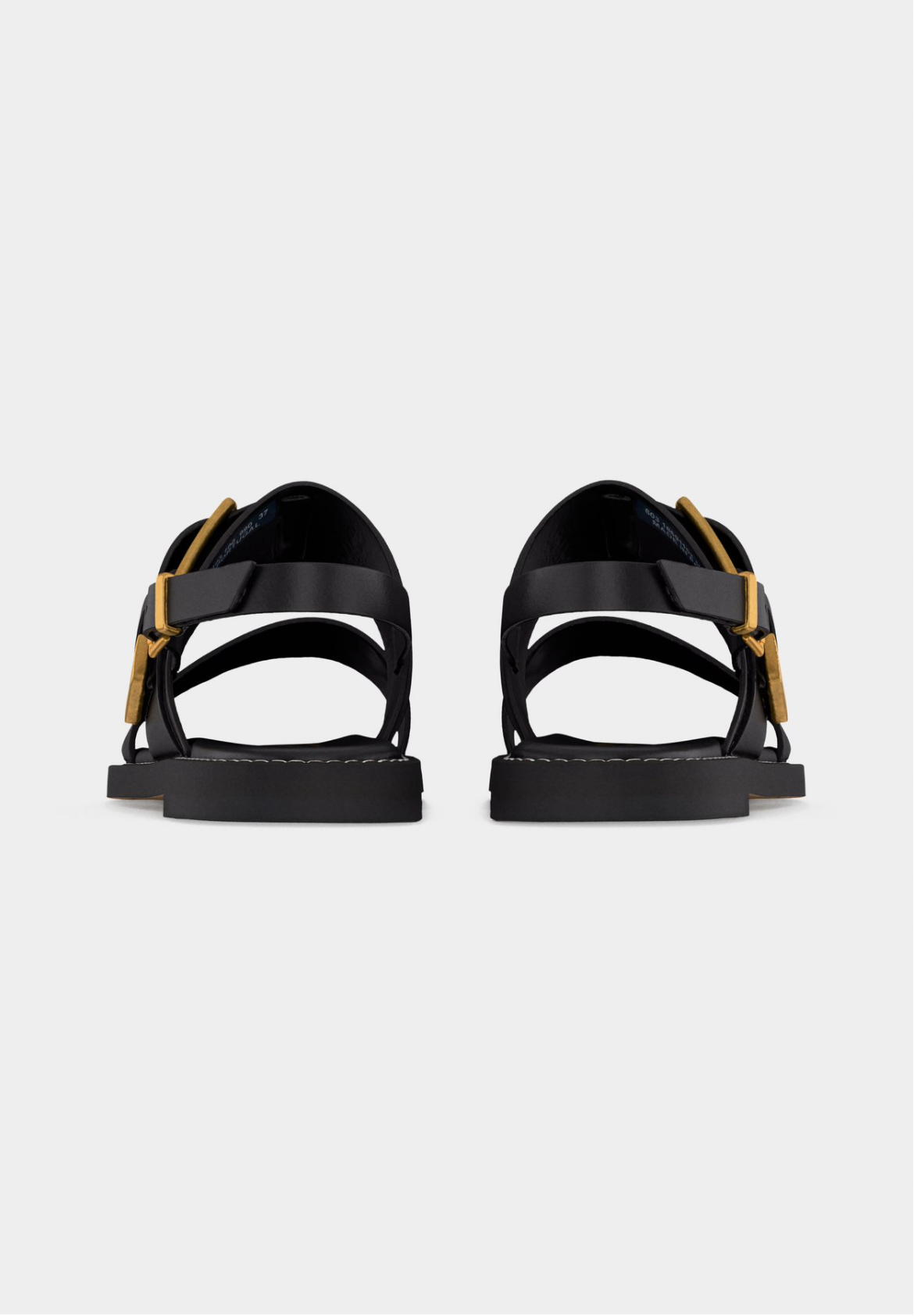 Marc O'Polo Model Stina - Sandales en cuir noires