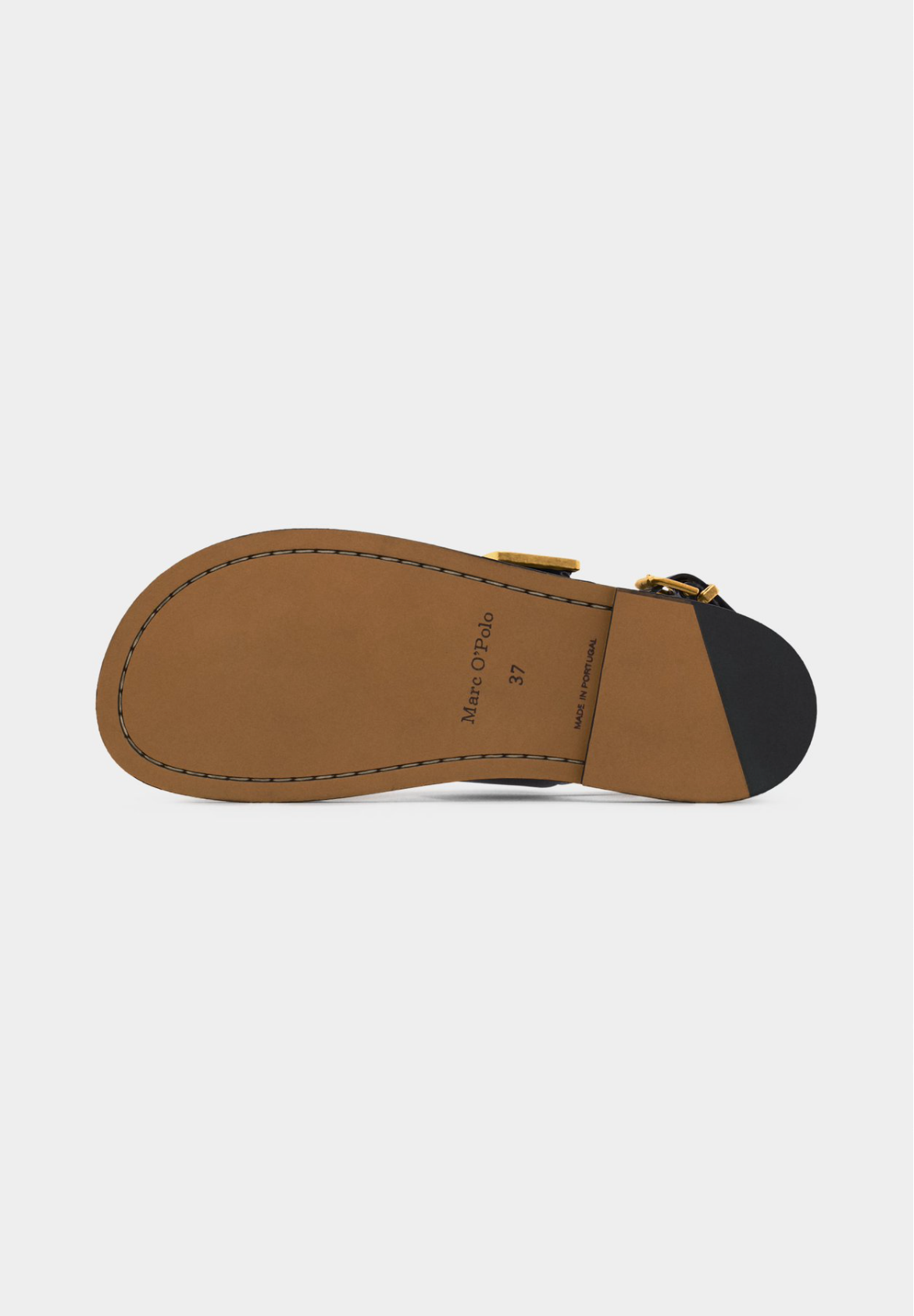 Marc O'Polo Model Stina - Sandales en cuir noires