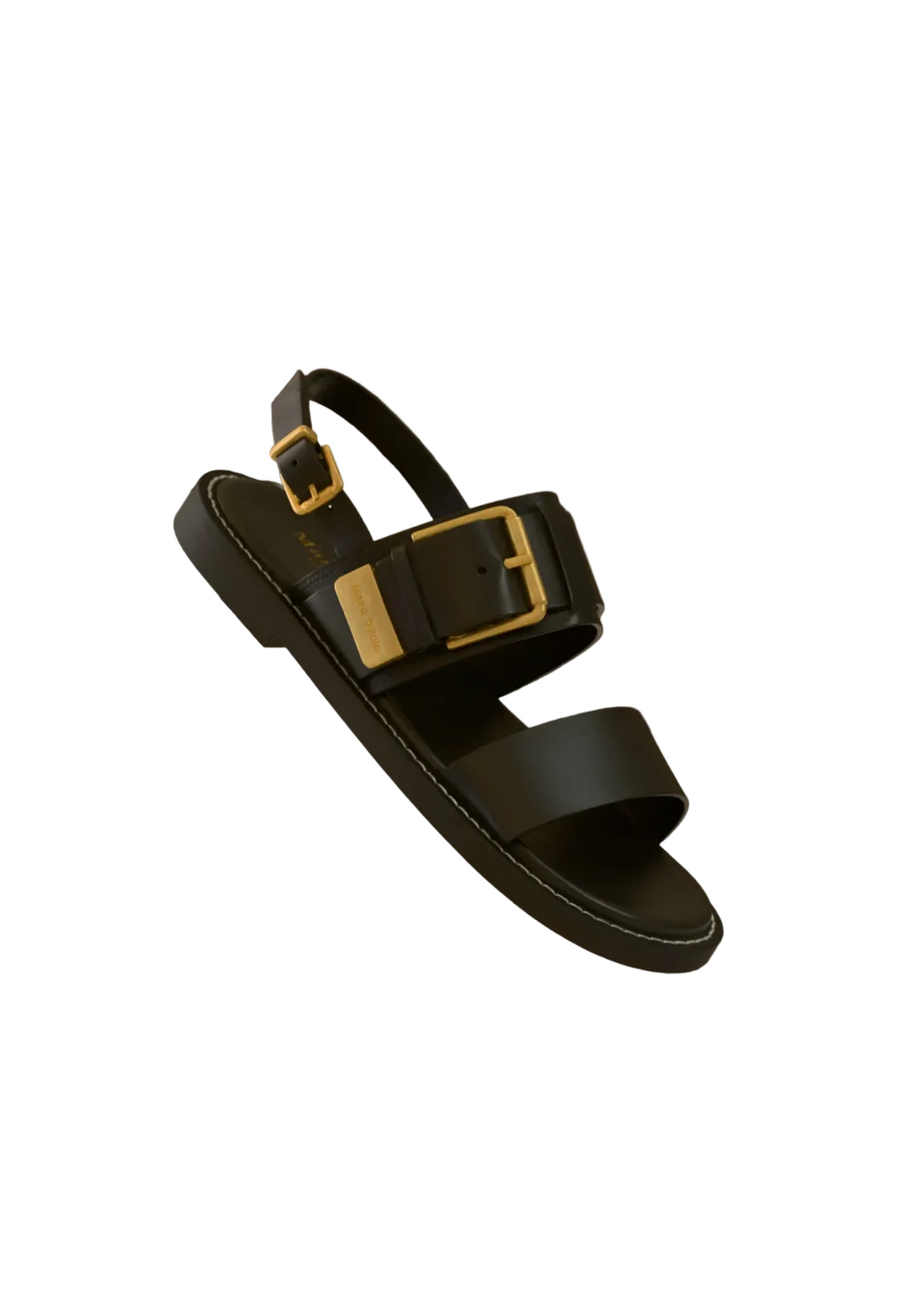 Marc O'Polo Model Stina - Sandales en cuir noires