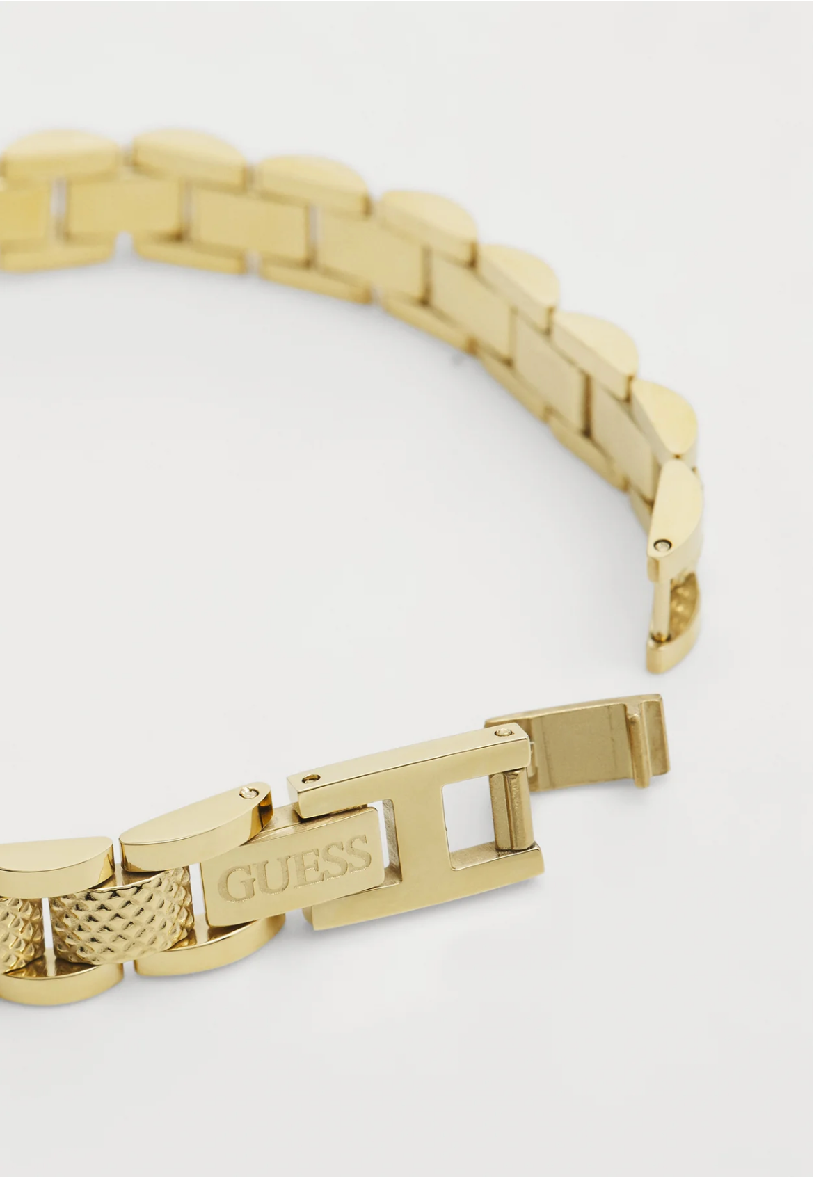 Guess Lion King Unisex – Bracelet Doré Multicolore