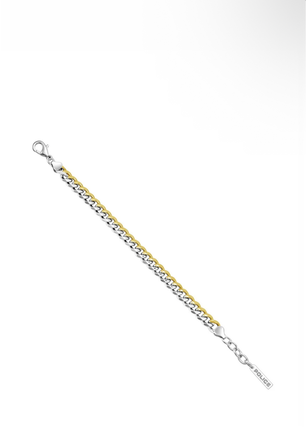 Police Long-Lasting Bracelet Argenté & Dorénin