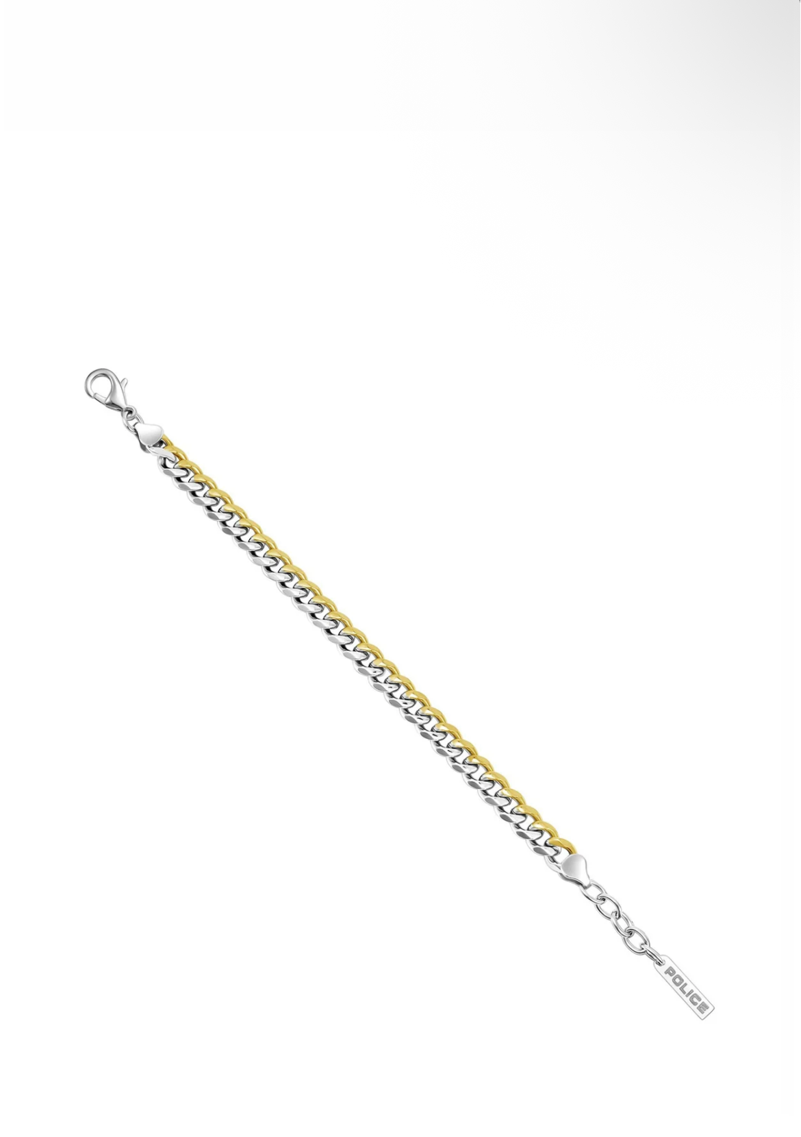 Police Long-Lasting Bracelet Argenté & Dorénin
