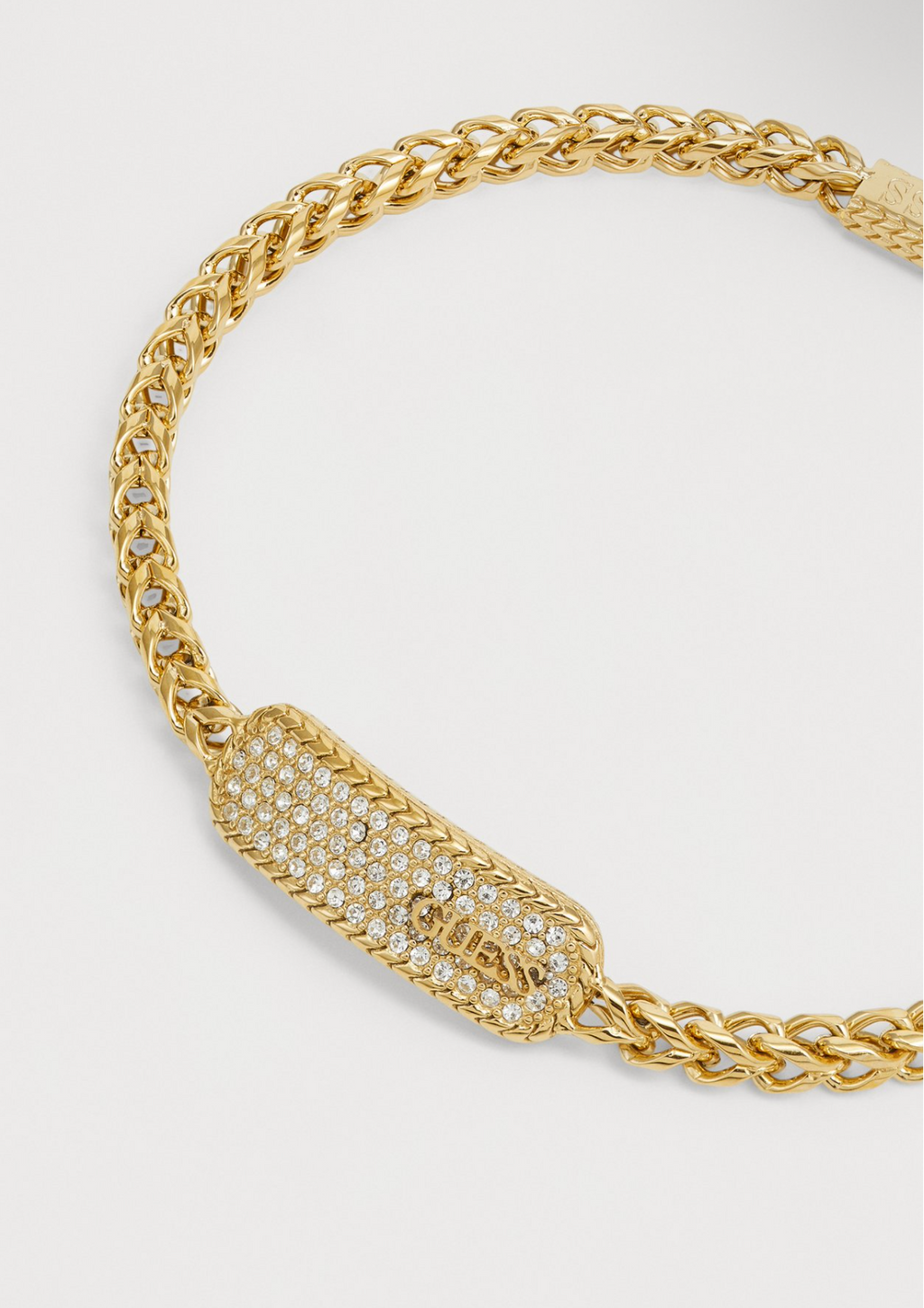 Guess Sailor Knot Unisex – Bracelet Doré à Cristaux