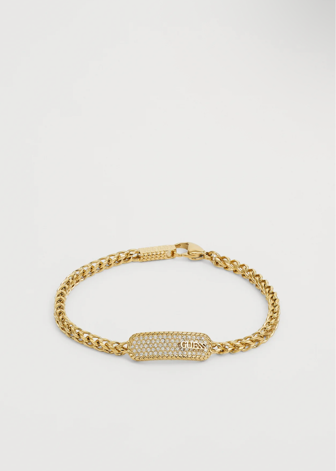 Guess Sailor Knot Unisex – Bracelet Doré à Cristaux