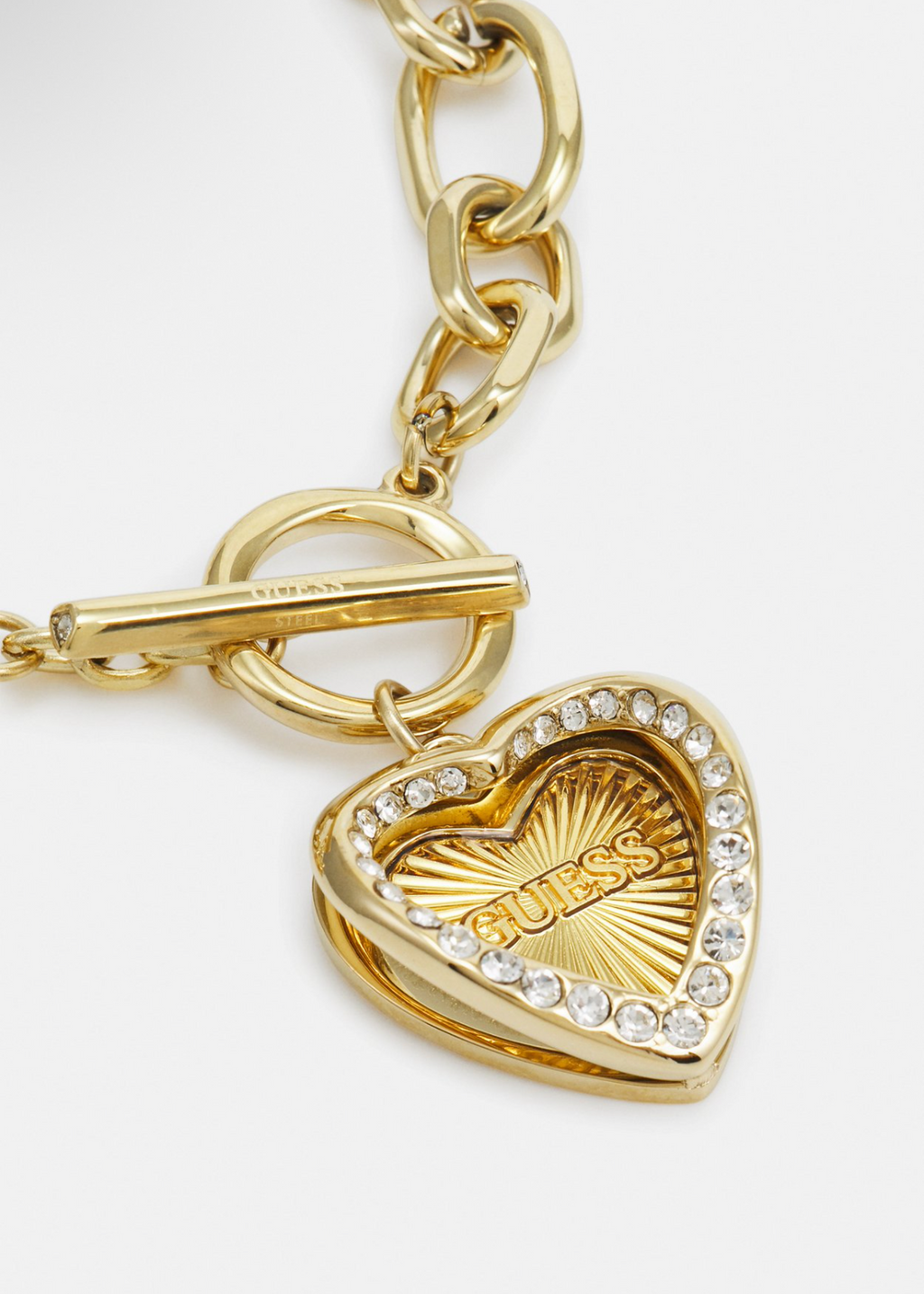 Guess Mon Amour Bracelet Femme Doré à Cœur