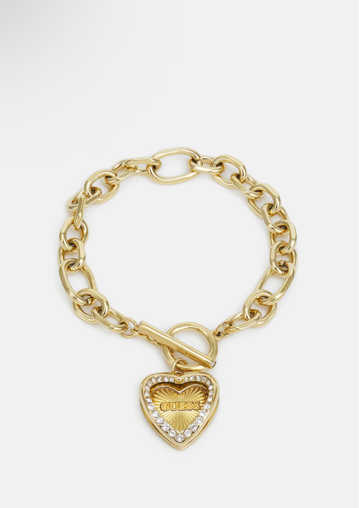 Guess Mon Amour Bracelet Femme Doré à Cœur