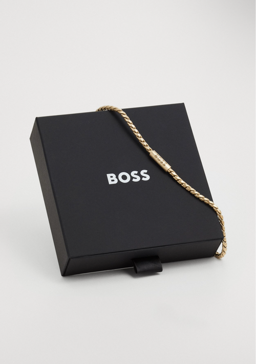 BOSS Doran Collier Chaîne Doré