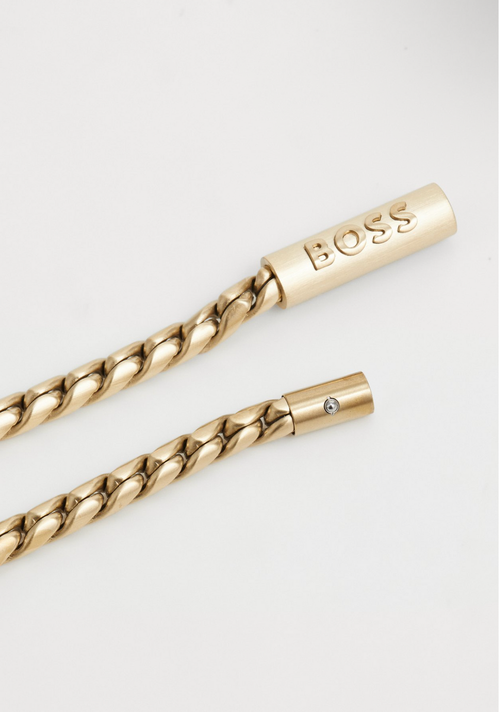 BOSS Doran Collier Chaîne Doré