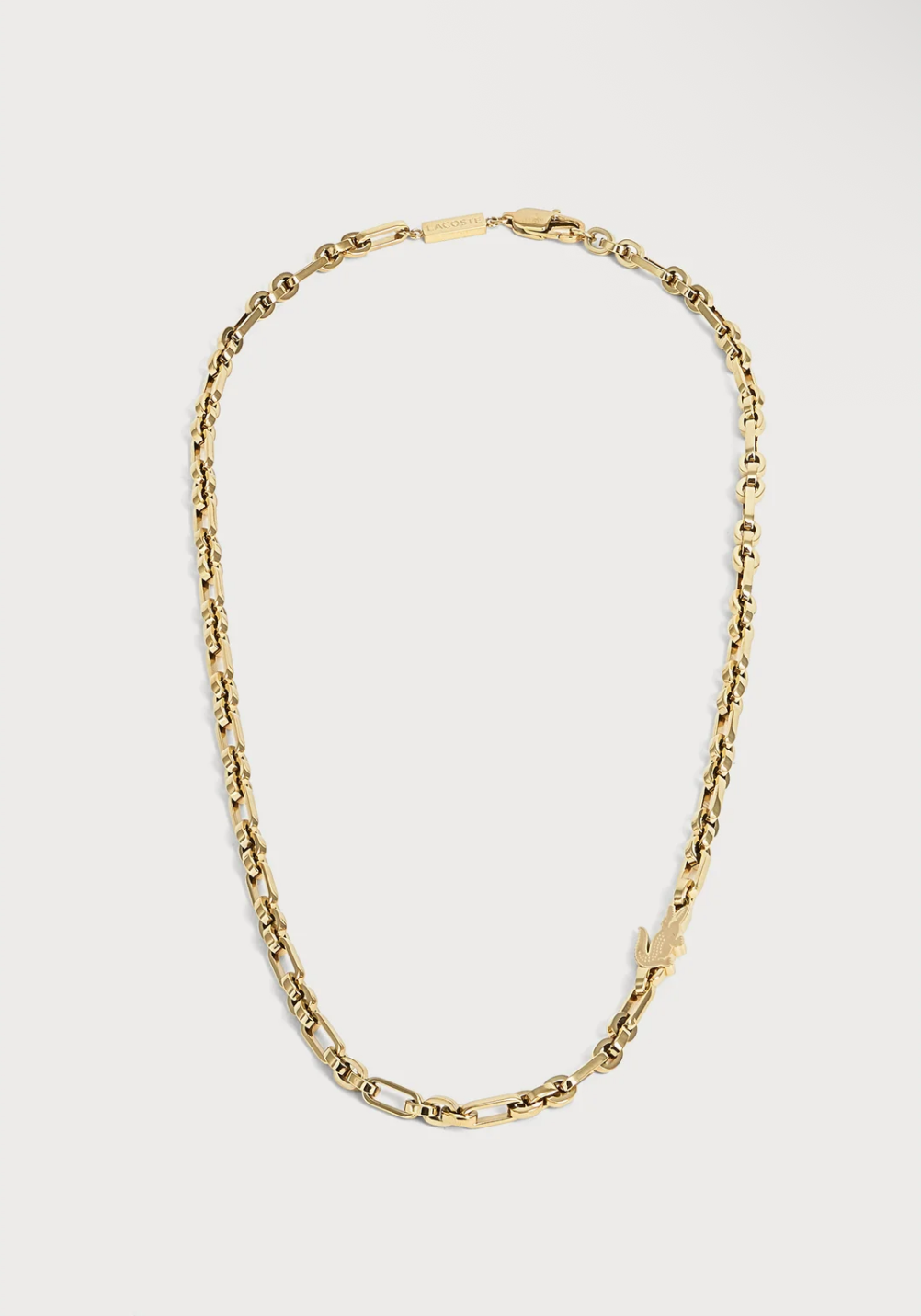 Lacoste Arthor Collier Chaîne Doré