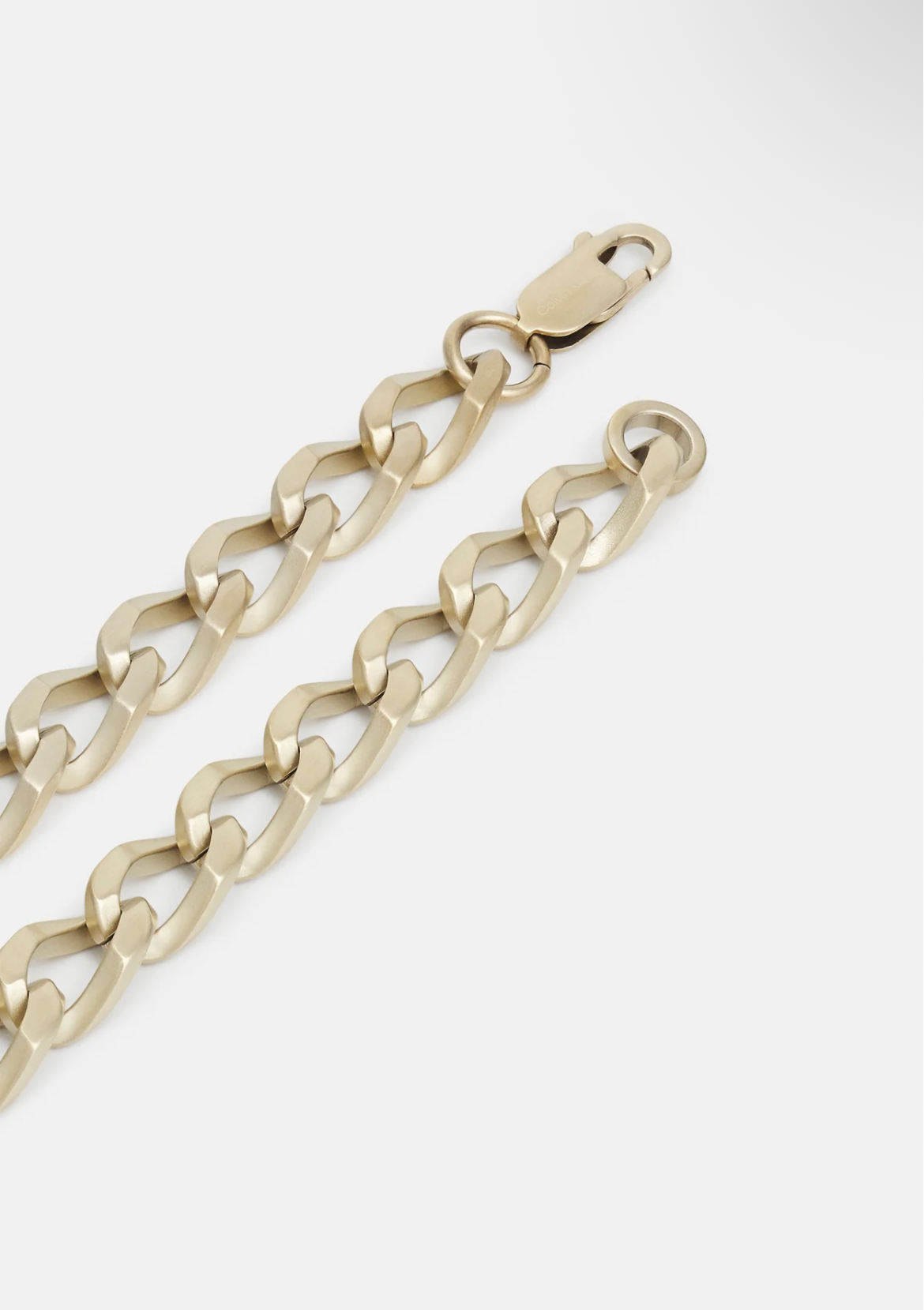 Calvin Klein Brushed Chain Link Collier Doré
