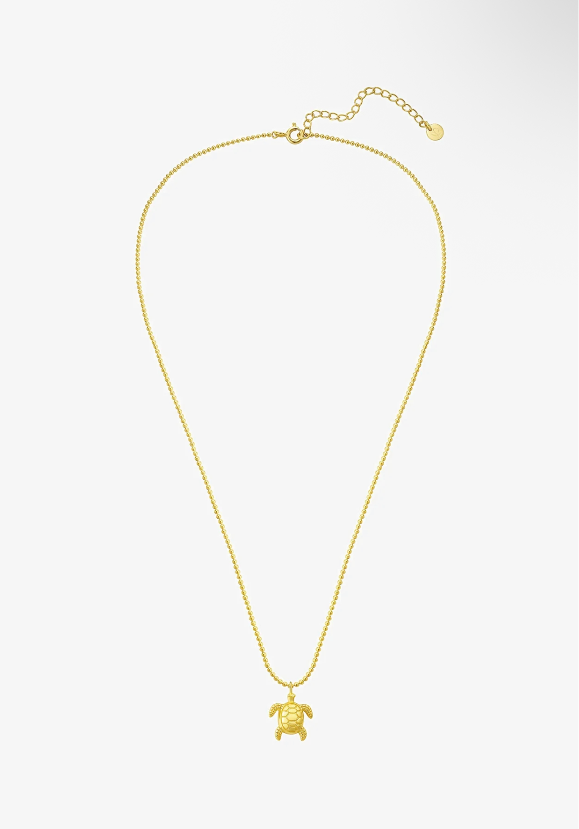 Glanzstücke München Schildkröte Collier Tortue Doré
