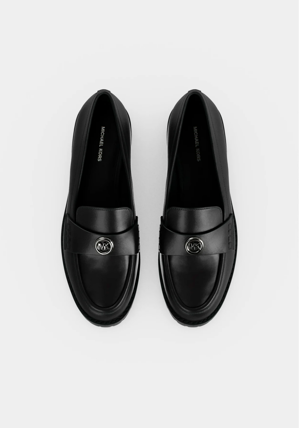 MICHAEL Michael Kors Jaelyn Lug Loafer - Mocassins noirs pour femme