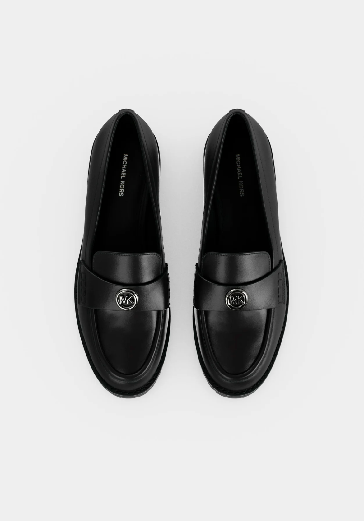 MICHAEL Michael Kors Jaelyn Lug Loafer - Mocassins noirs pour femme