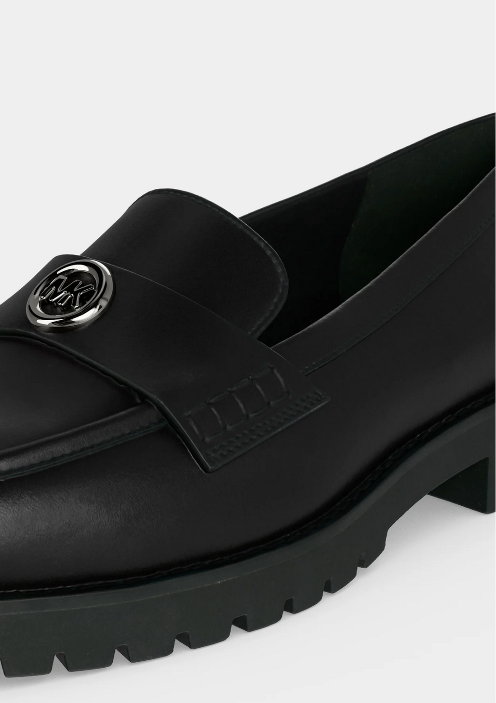 MICHAEL Michael Kors Jaelyn Lug Loafer - Mocassins noirs pour femme