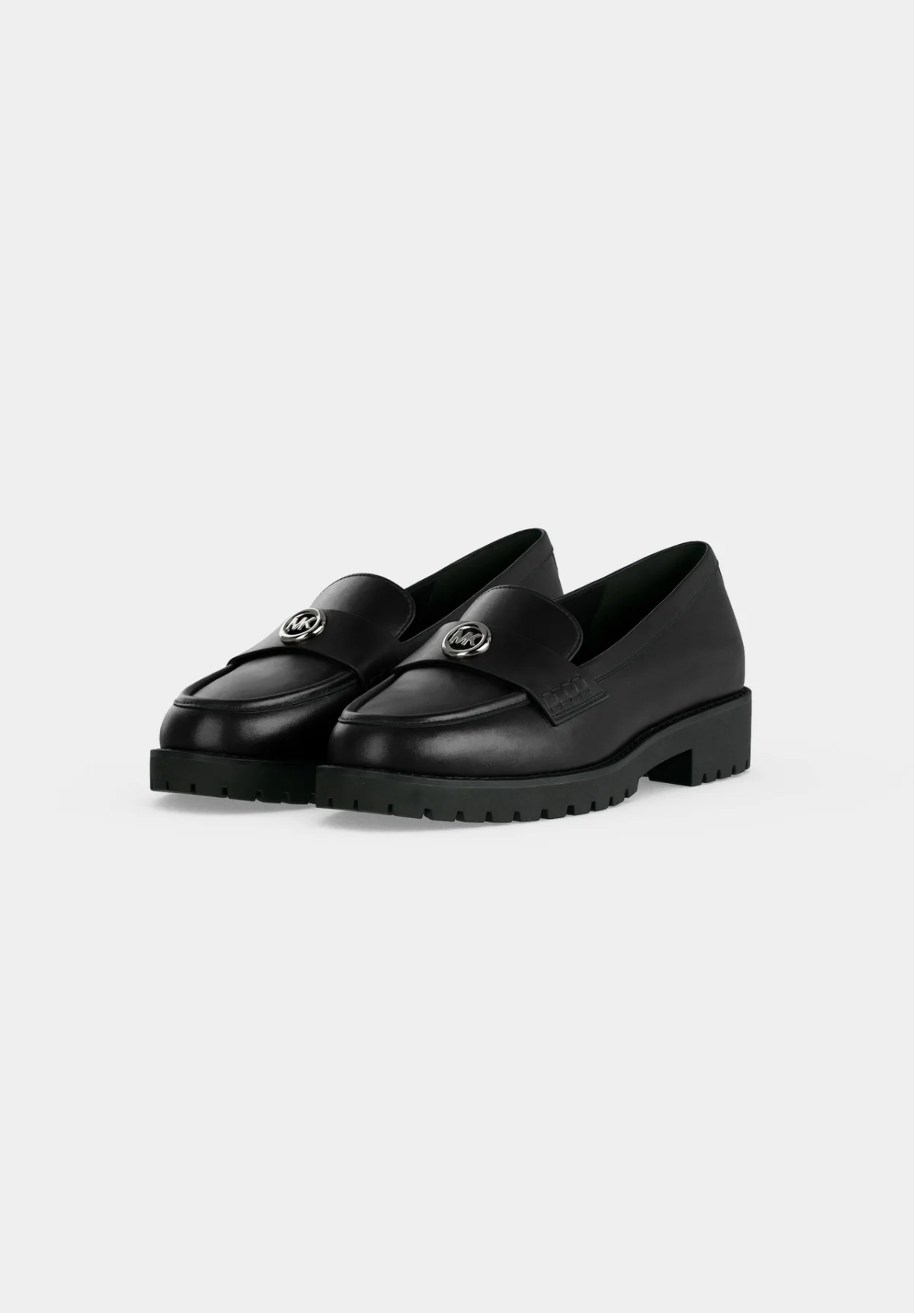 MICHAEL Michael Kors Jaelyn Lug Loafer - Mocassins noirs pour femme